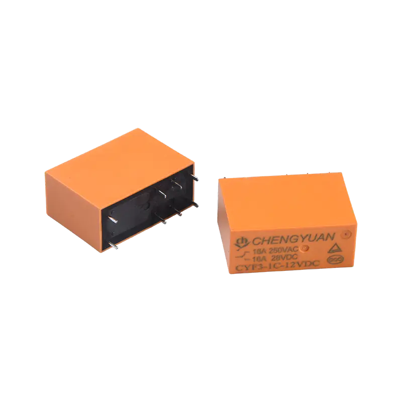 CYF3-Relais, SPDT-Relais, JQX-14F, 16A 250VAC-Relais, 8-poliges PCB-Relais mit 0,54 W. 14F-Leistungsrelais