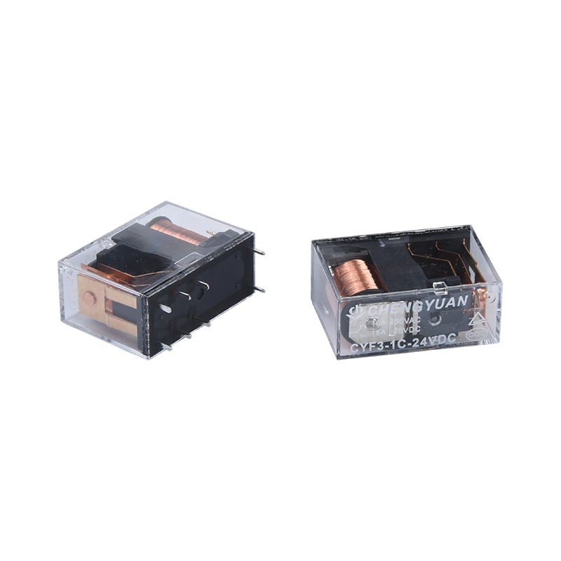 CYF3-Relais, SPDT-Relais, JQX-14F, 16A 250VAC-Relais, 8-poliges PCB-Relais mit 0,54 W. 14F-Leistungsrelais