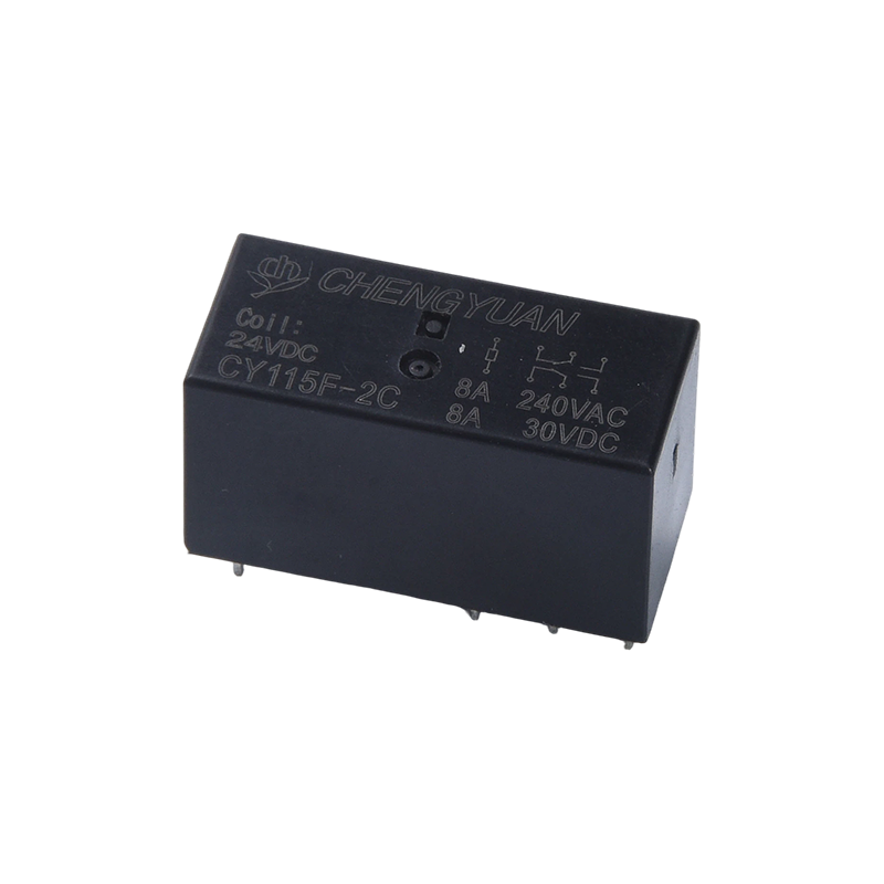 CY115F2 Relais, DPDT PCB-Relais, JQX-115F, 8A 0,4 W 8PIN Relais, PCB 2C Relay.115F Leistungsrelais