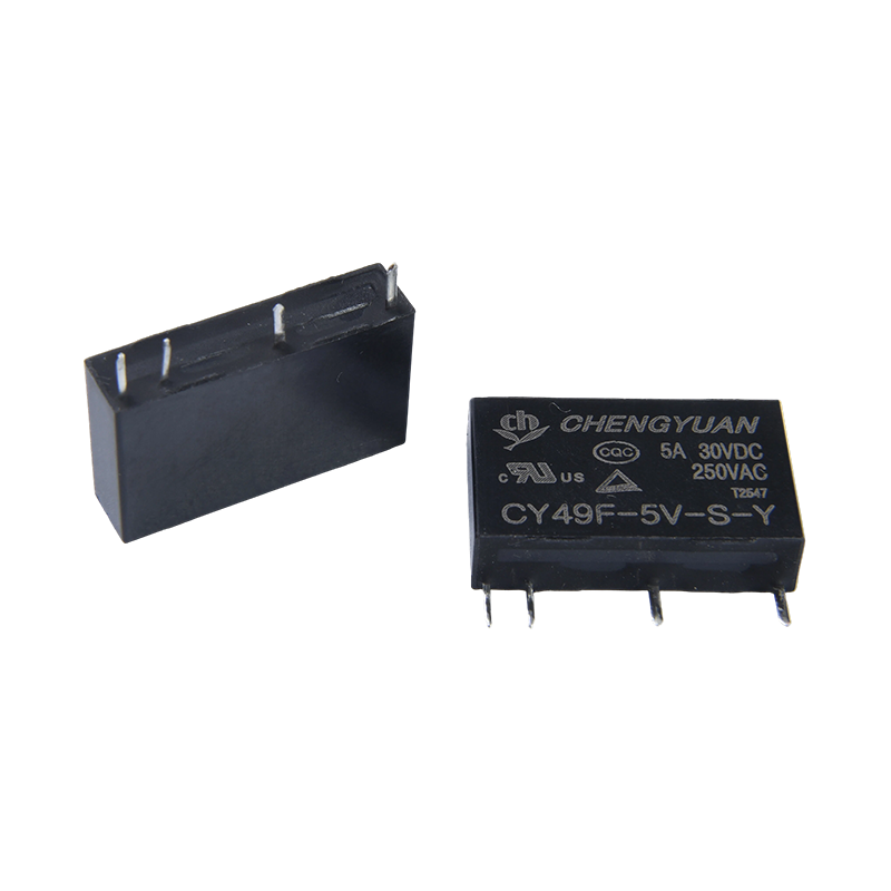 CY49F-Relais, schlankes Leistungsrelais, 49F-Relais, Signalrelais, 4PIN PCB 5A 0,12 W kleines Relais.