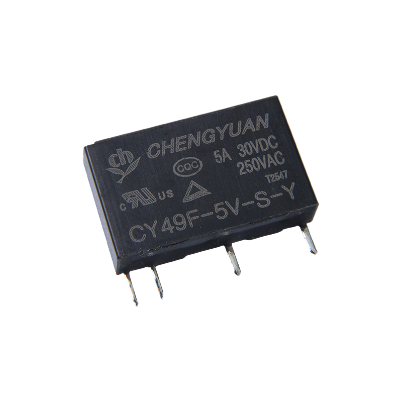 CY49F-Relais, schlankes Leistungsrelais, 49F-Relais, Signalrelais, 4PIN PCB 5A 0,12 W kleines Relais.