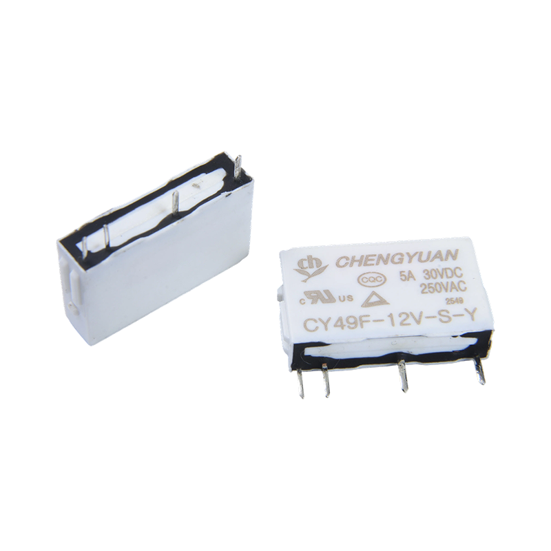 CY49F-Relais, schlankes Leistungsrelais, 49F-Relais, Signalrelais, 4PIN PCB 5A 0,12 W kleines Relais.