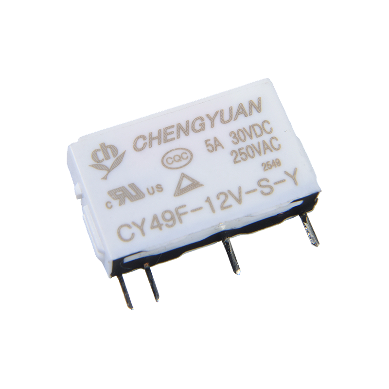 CY49F-Relais, schlankes Leistungsrelais, 49F-Relais, Signalrelais, 4PIN PCB 5A 0,12 W kleines Relais.