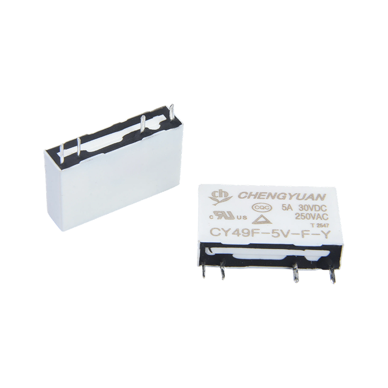 CY49F-Relais, schlankes Leistungsrelais, 49F-Relais, Signalrelais, 4PIN PCB 5A 0,12 W kleines Relais.