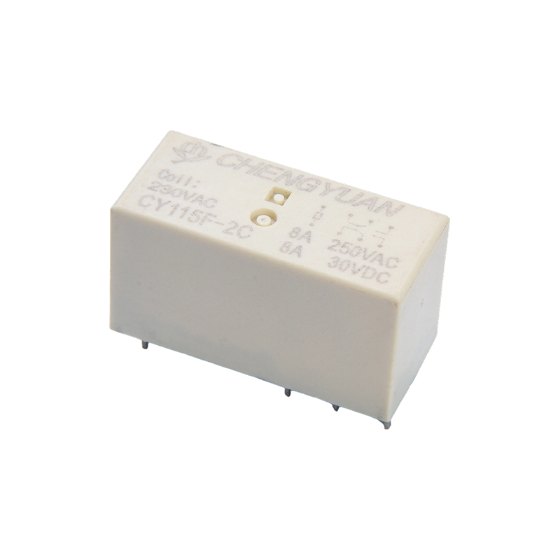 CY115F2 Relais, DPDT PCB-Relais, JQX-115F, 8A 0,4 W 8PIN Relais, PCB 2C Relay.115F Leistungsrelais