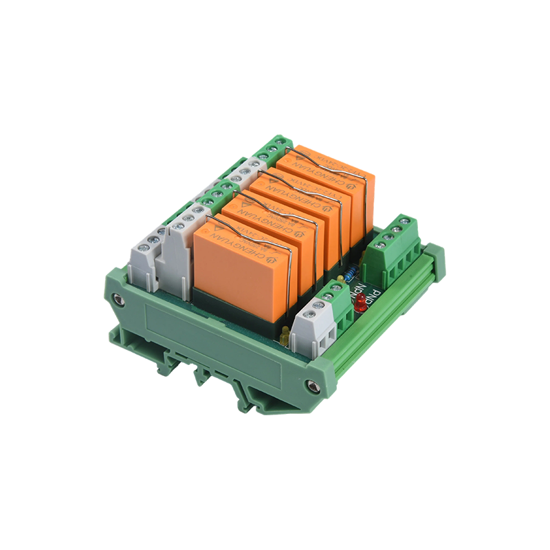 MCYF3-Relaismodul, 14F-Schienenrelaismodul, 14F 16A-Industrieverbindungsmodul.