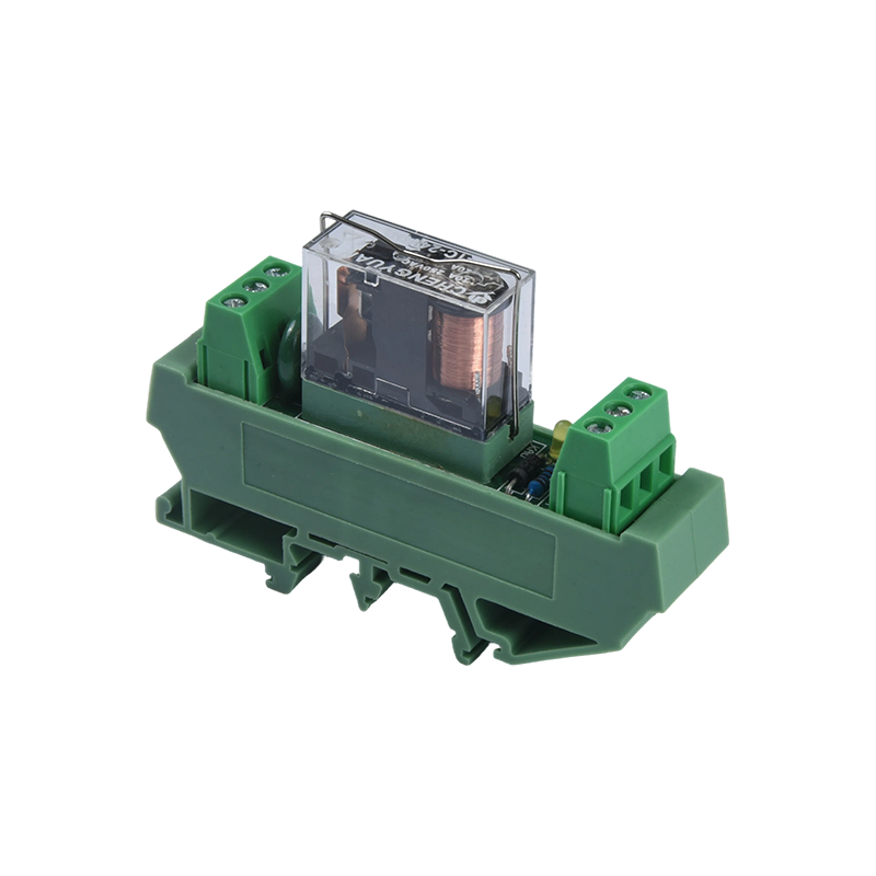 MCYF1-Relaismodul, 14F-Schienenrelaismodul, 14F 10A-Industrieverbindungsmodul.