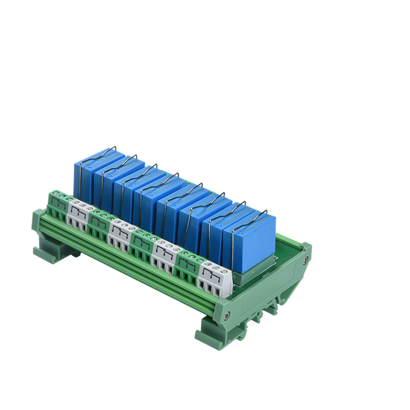 MCYF1-Relaismodul, 14F-Schienenrelaismodul, 14F 10A-Industrieverbindungsmodul.