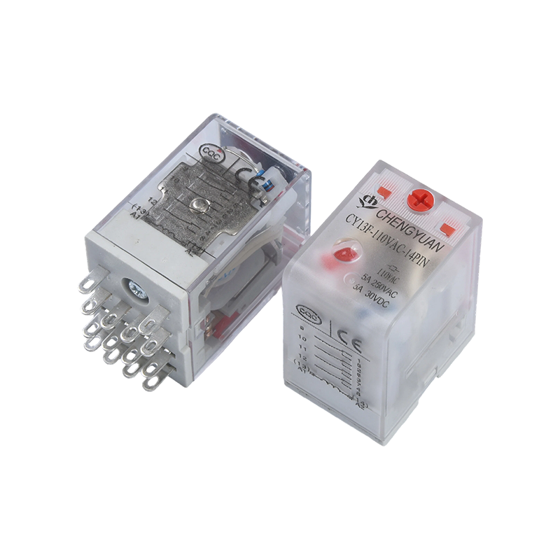 CY13F-Relais, Leistungsrelais 4PDT, JQX-13F, industrielles Leistungsrelais, 4PDT/4Z, MY4 LY4.14PIN