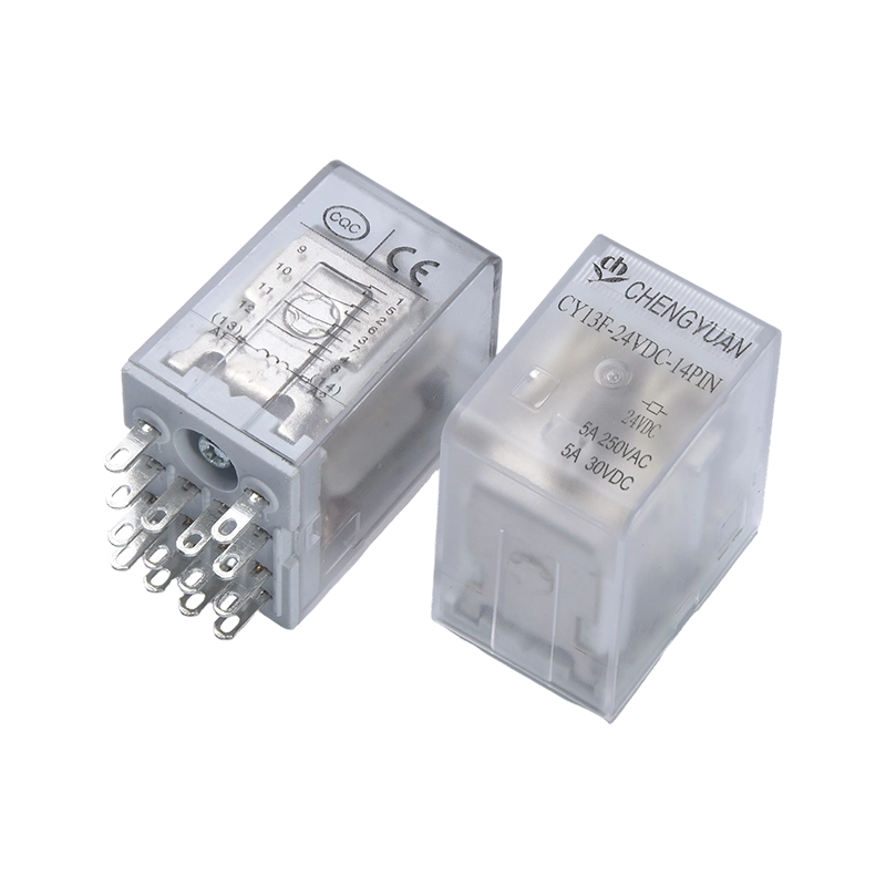 CY13F-Relais, Leistungsrelais 4PDT, JQX-13F, industrielles Leistungsrelais, 4PDT/4Z, MY4 LY4.14PIN